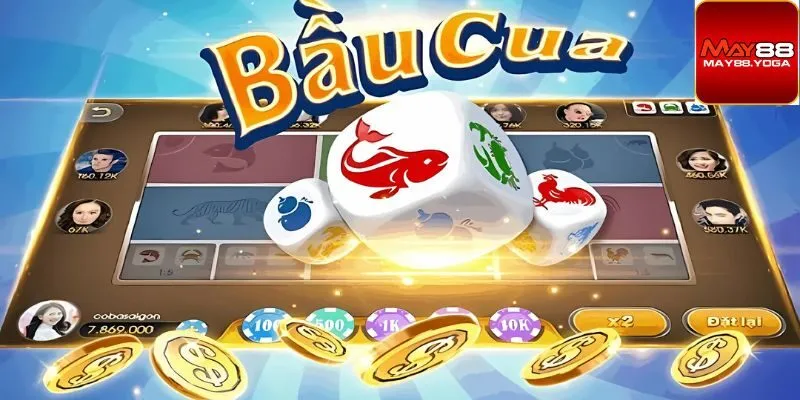 Tổng quan về trò chơi bầu cua livestream tại May88